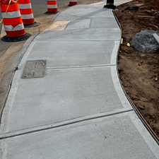 Top-notch-concrete-sidewalk-and-ADA-compliant-work-in-Holly-Springs-GA 2